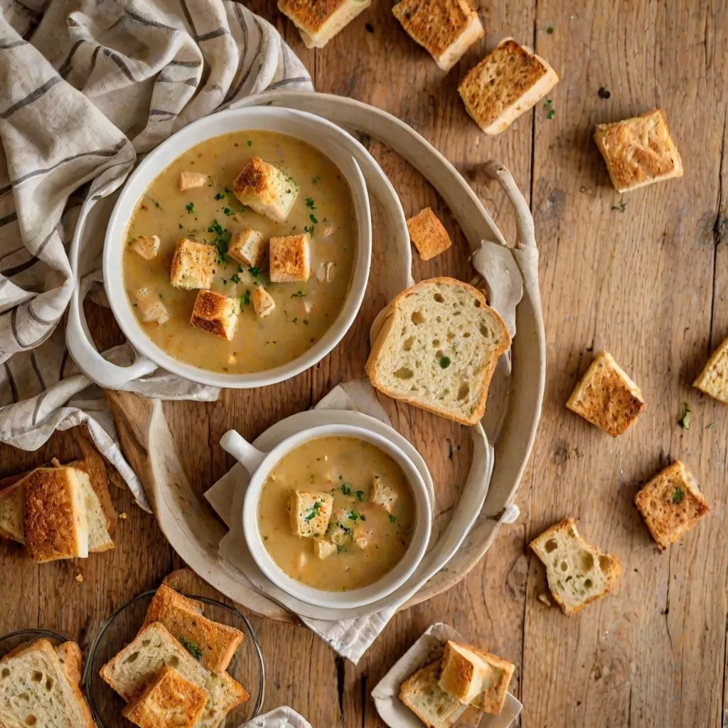 Jak zrobić grzanki do zupy?