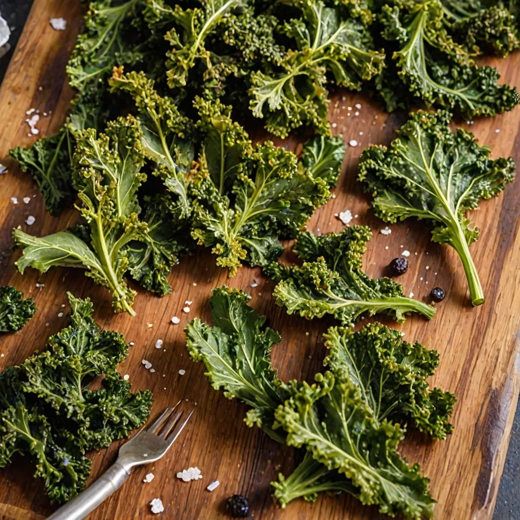 Jak zrobić chipsy z jarmużu?