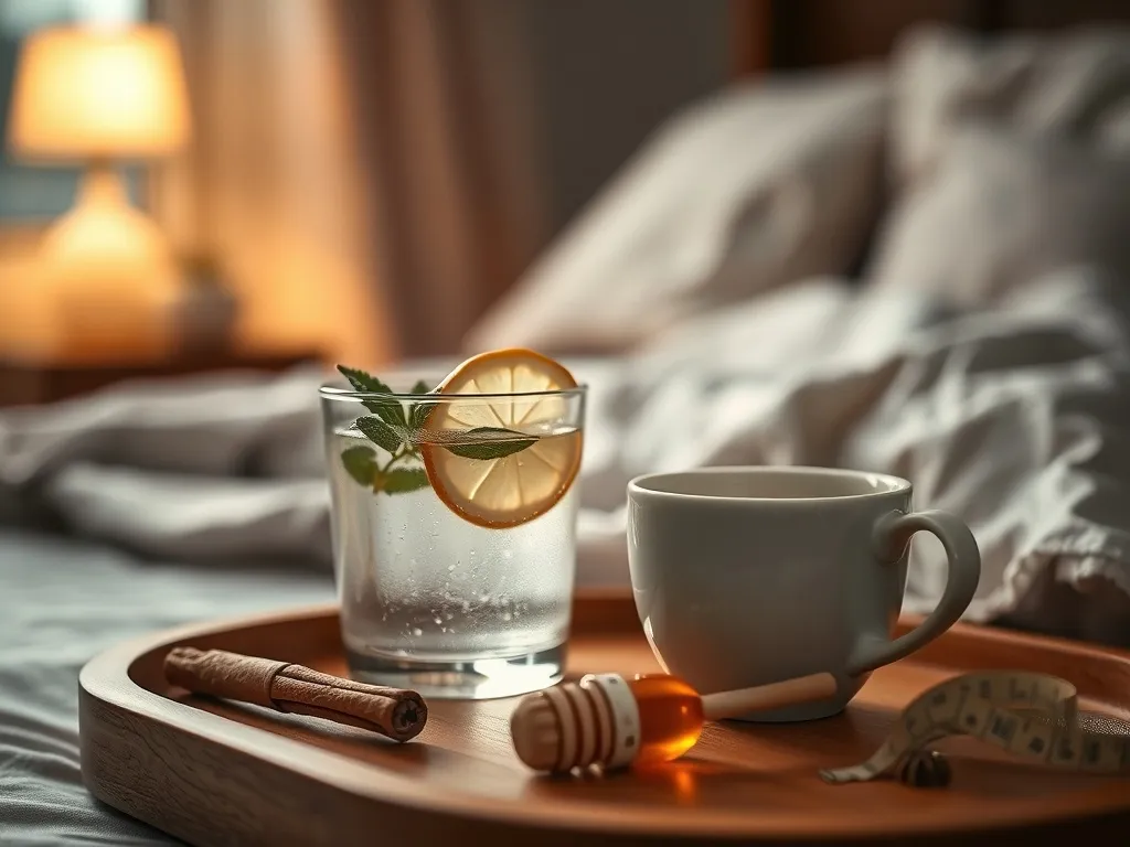 Co pić na noc żeby schudnąć?